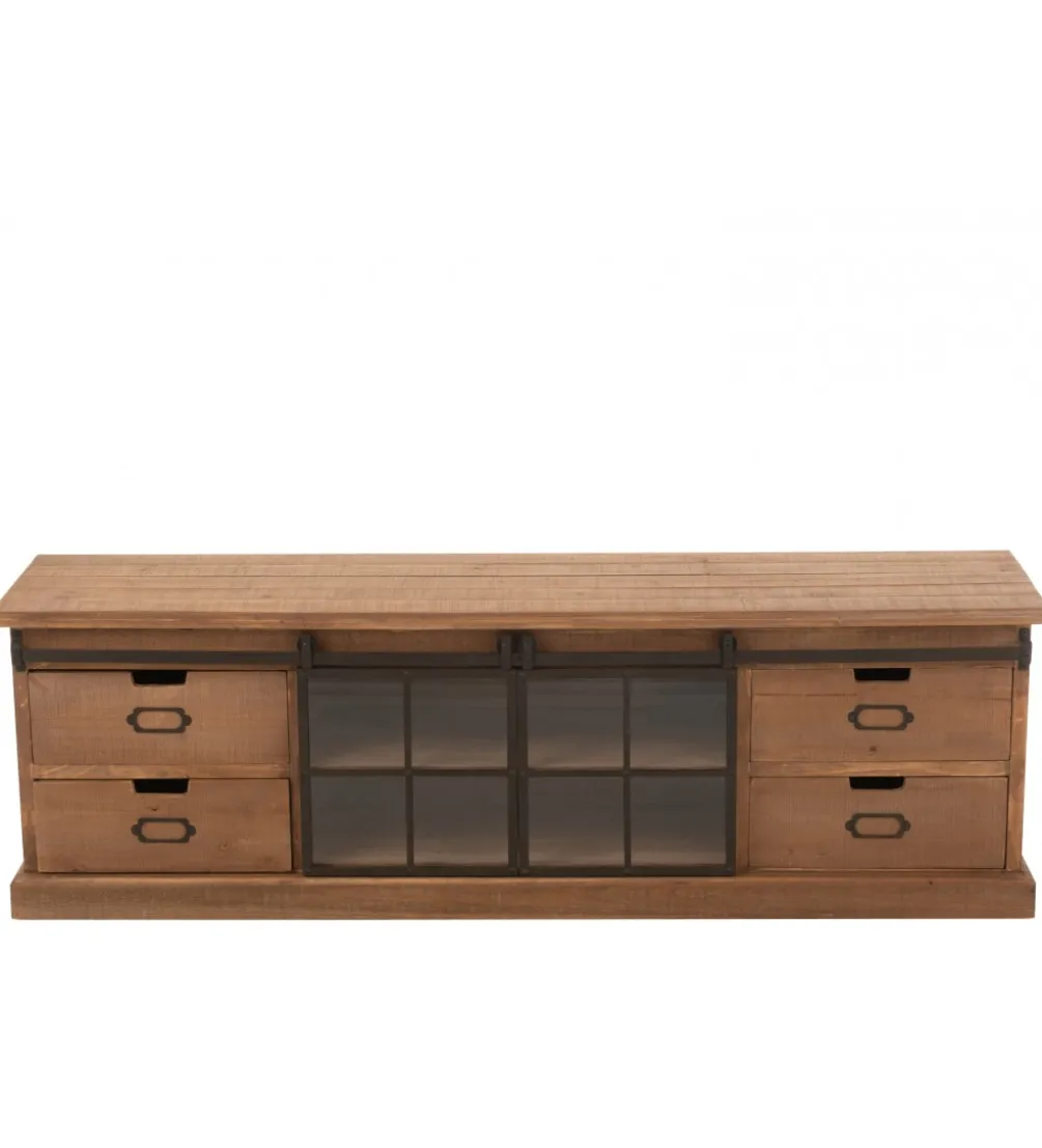 Stolik pod TV LIA 160 cm naturalny
