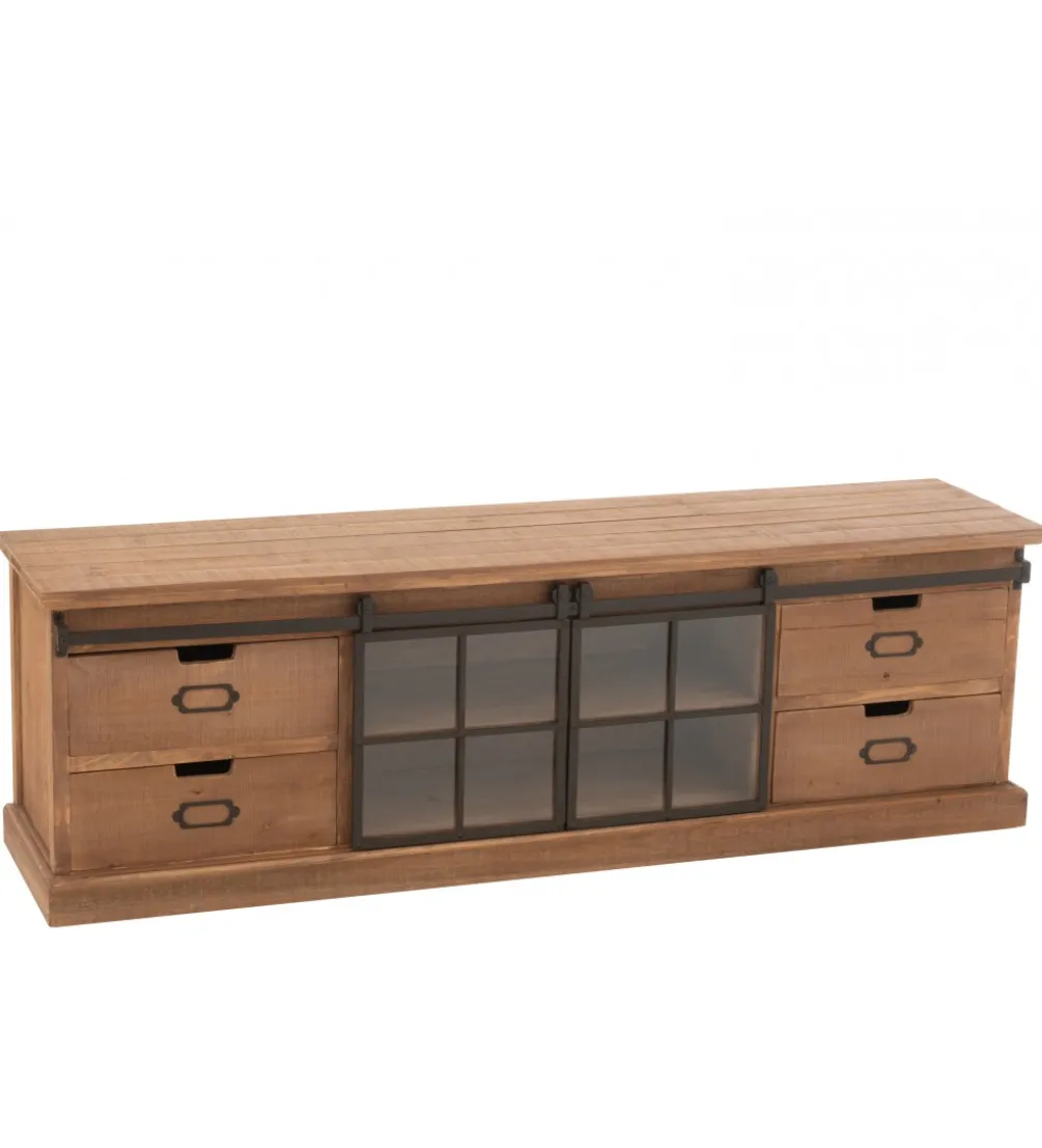 Stolik pod TV LIA 160 cm naturalny