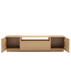 Stolik pod TV LOFT 160 cm beżowa naturalna
