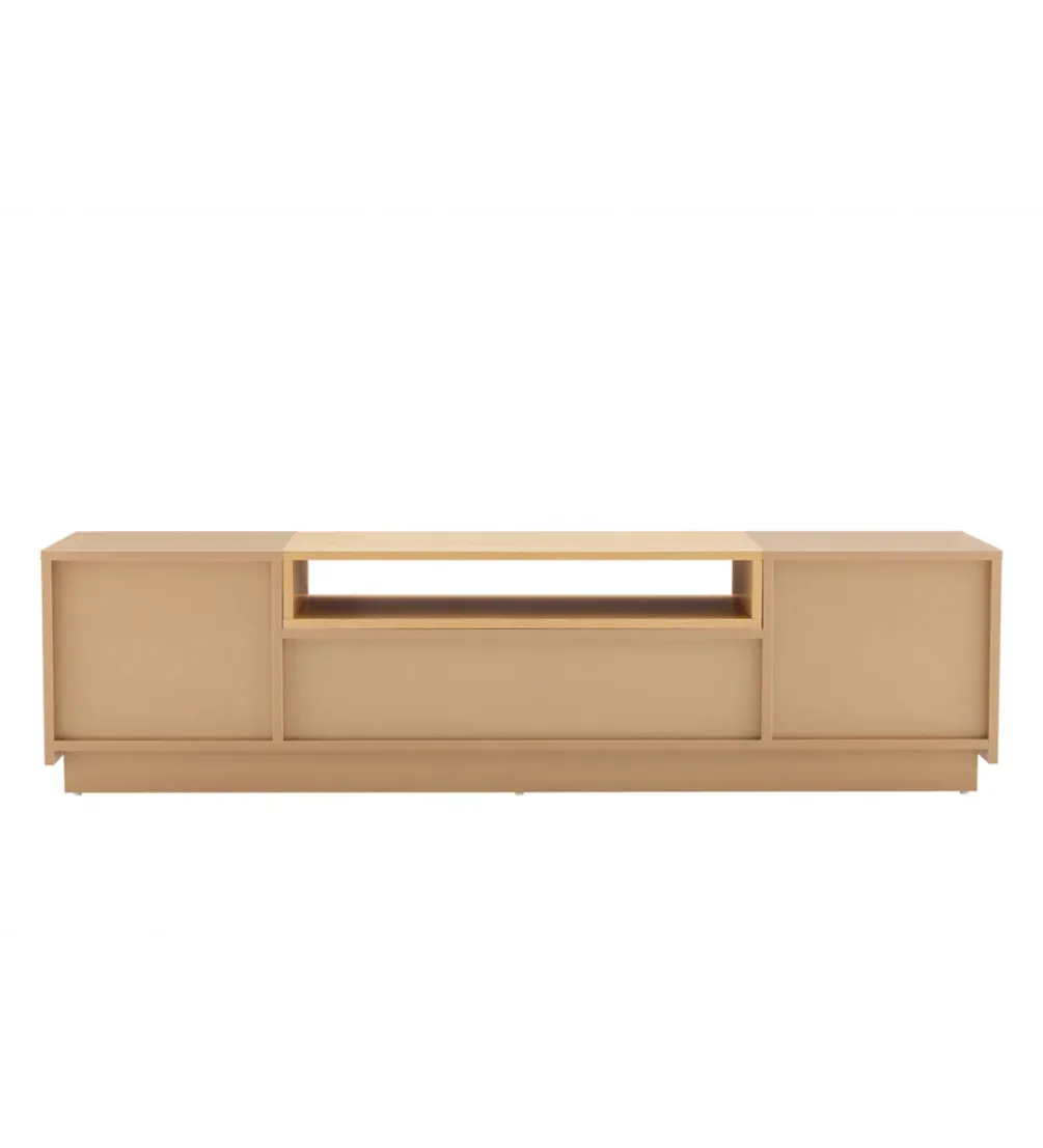 Stolik pod TV LOFT 160 cm beżowa naturalna
