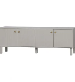 Stolik pod TV MADU 160 cm drewno sosny szary