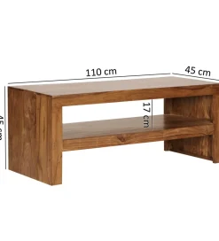 Stolik pod TV MUMBAI 110 cm drewno sheesham