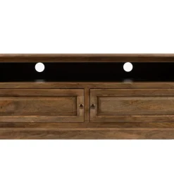 Stolik pod TV NETERO 198 cm drewno mango