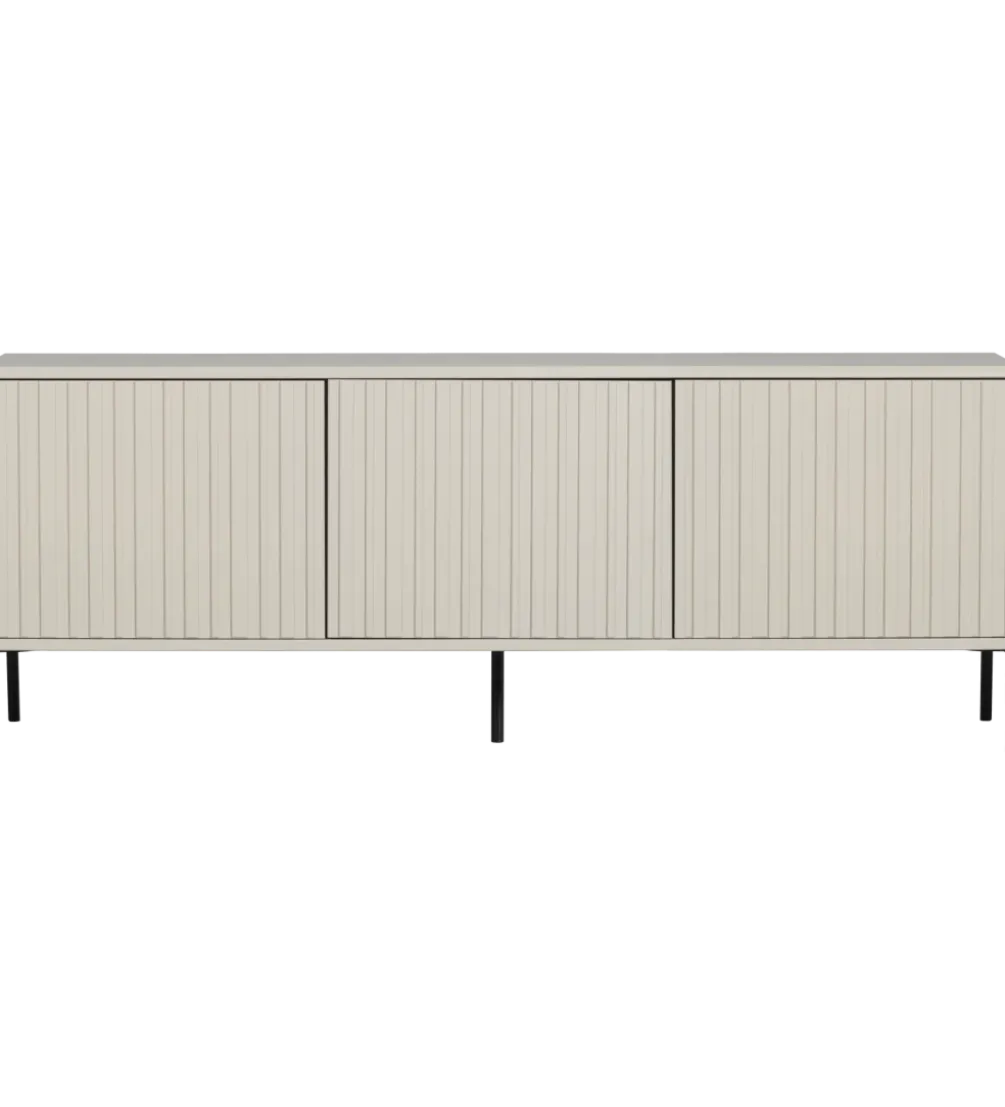 Stolik pod TV NEW GRAVURE 150 cm drewno sosny dust