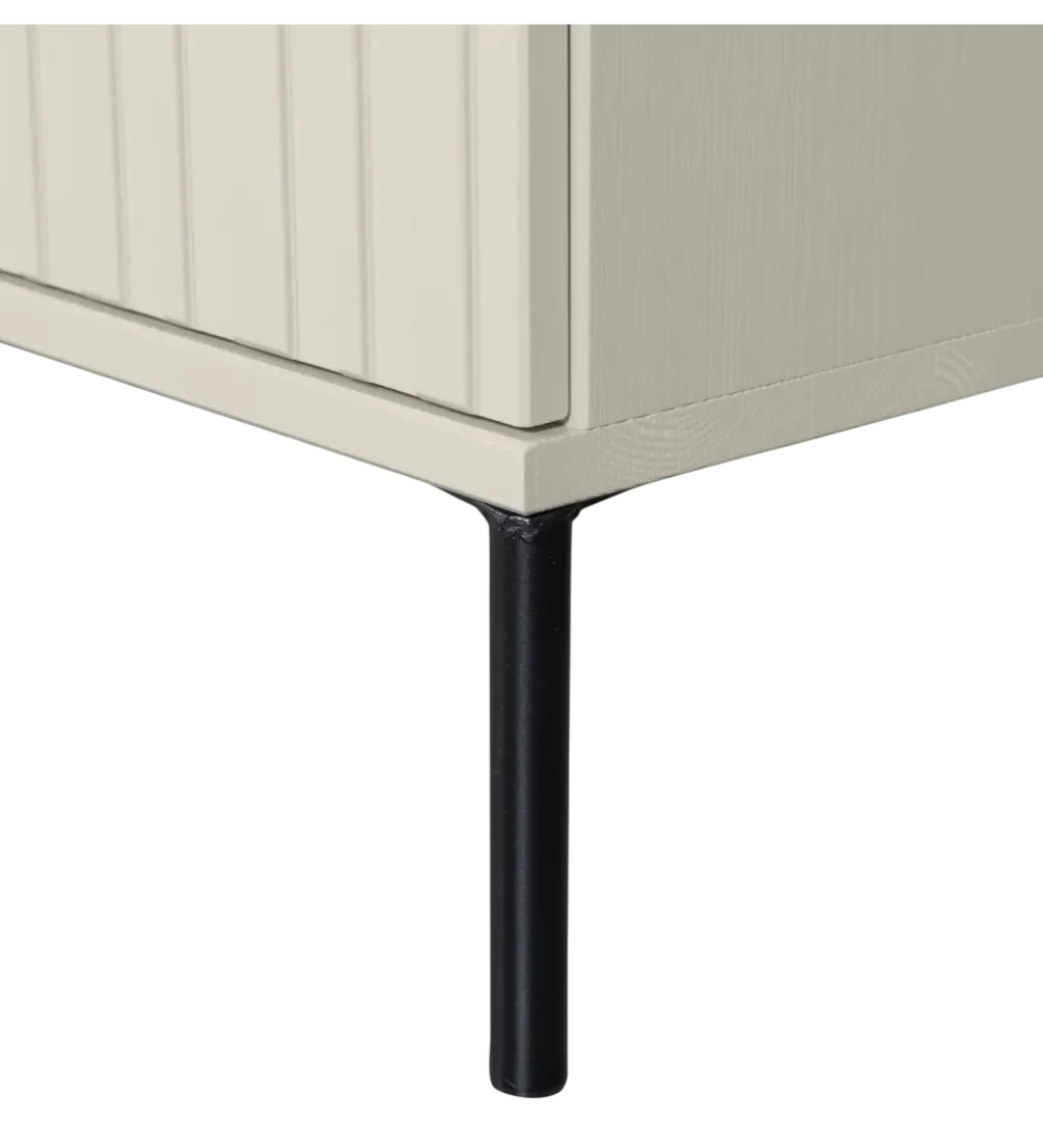 Stolik pod TV NEW GRAVURE 150 cm drewno sosny dust