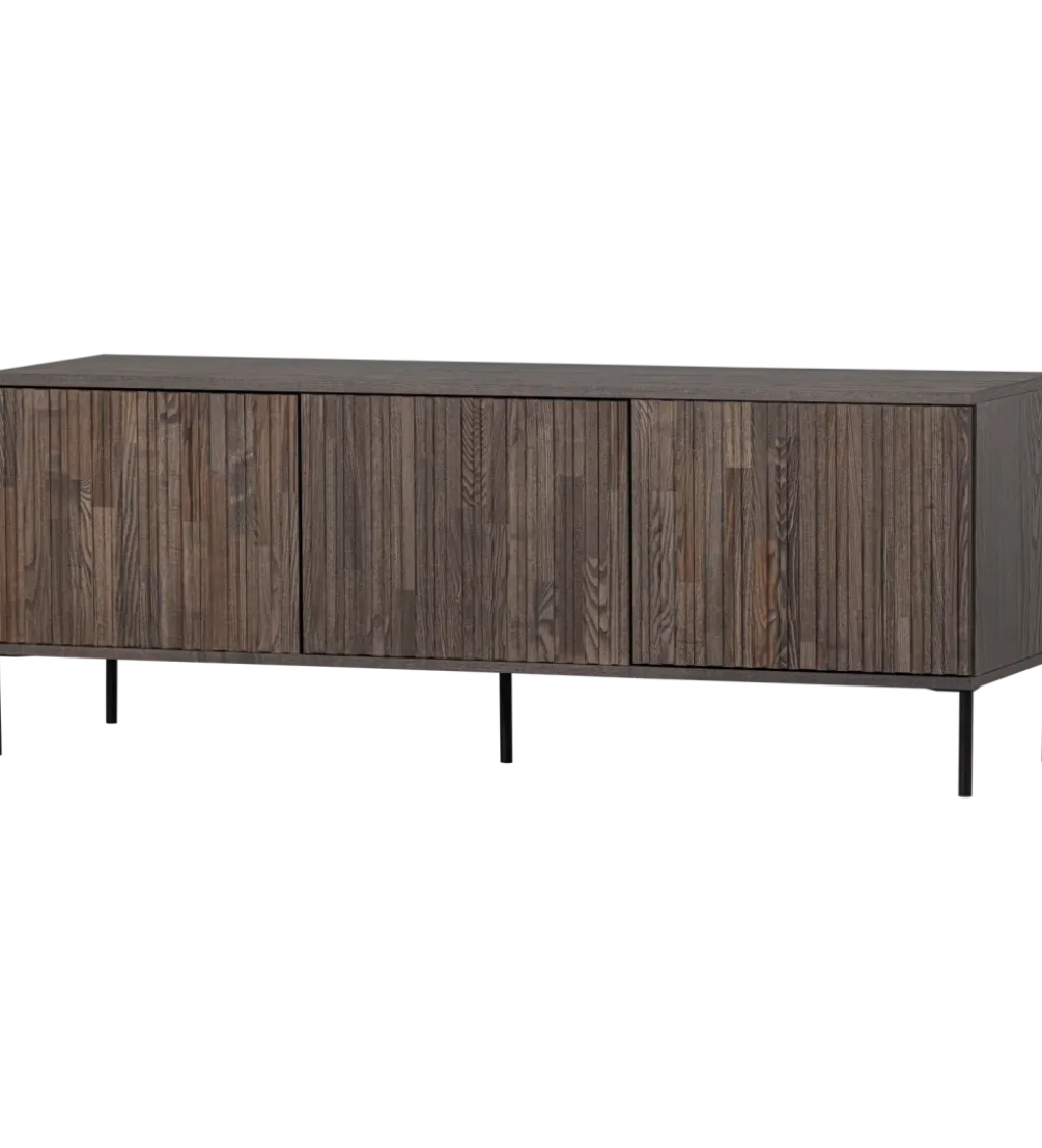 Stolik pod TV NEW GRAVURE 150 cm drewno jesion