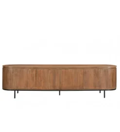 Stolik pod TV NOORK 170 cm drewno mango