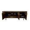 Stolik pod TV NOORK 170 cm w kolorze orzechowym
