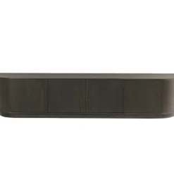 Stolik pod TV NOVERO 220 cm ciemnobrązowy