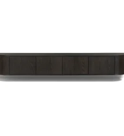 Stolik pod TV NOVERO ZWEVEND 220 cm czarny