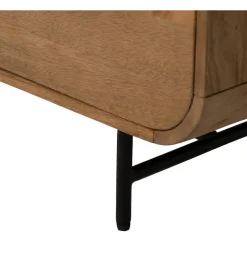 Stolik pod TV PINUM 160 cm drewno mango