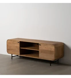Stolik pod TV PINUM 160 cm drewno mango