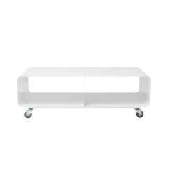 Stolik pod TV PORTABLE 90 cm biały