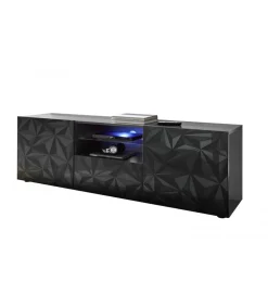 Stolik pod TV PRISMA 180 cm antracytowy
