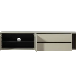 Stolik pod TV SETTLE 200 cm drewno sosny dust