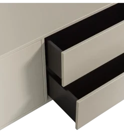 Stolik pod TV SETTLE 200 cm drewno sosny dust