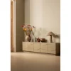 Stolik pod TV TEO 180 cm drewno sosnowe mud