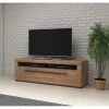 Stolik pod TV TULSA 160 cm w optyce dąb Grandson