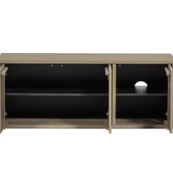 Stolik pod TV TURNER 120 cm drewno sosny mud
