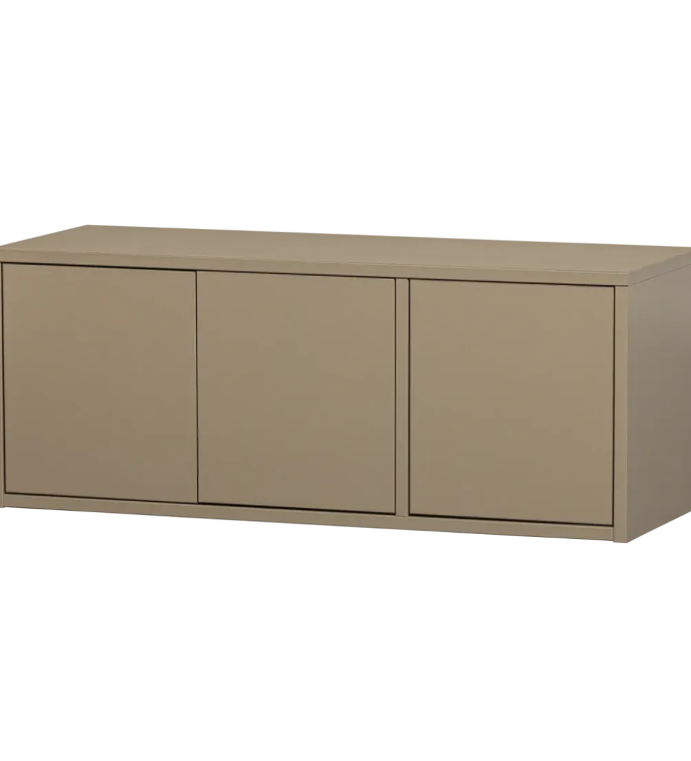 Stolik pod TV TURNER 120 cm drewno sosny mud