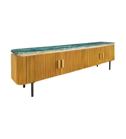 Stolik pod TV VENEZIANO 160cm drewno mango