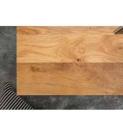 Stolik pod TV VIVENTE Living Edge 160 cm drewno dąb dziki