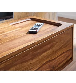 Stolik pod Tv wiszący INDIOS II 108 cm drewno sheesham