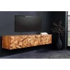 Stolik pod TV wiszący MIRANDA 160 cm drewno sheesham