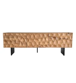 Stolik pod TV WOHNLING 160 cm drewno akacja