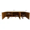 Stolik pod TV WOHNLING 160 cm drewno akacja