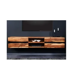 Stolik pod TV ZAMBEZI Amazonas 160 cm drewno sheesham