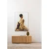 Stolik pod TV ZUMA 133 cm drewno dębu naturalna
