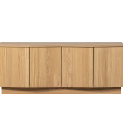 Stolik pod TV ZUMA 133 cm drewno dębu naturalna