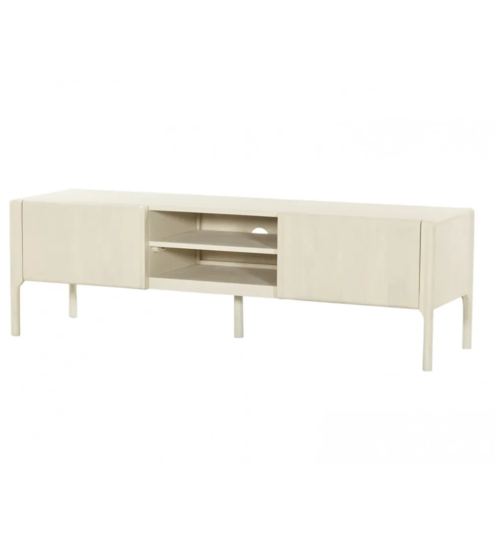 Stolik TV ARES 160 cm drewno mango