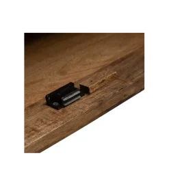 Stolik TV Iron Craft 160 cm drewno mango brąz