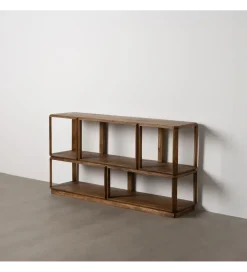 Stolik TV ONOIR 160 cm drewno mango brązowy
