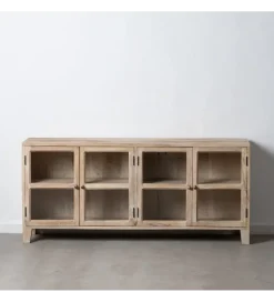 Stolik TV Witryna Iron Craft II160 cm drewno mango
