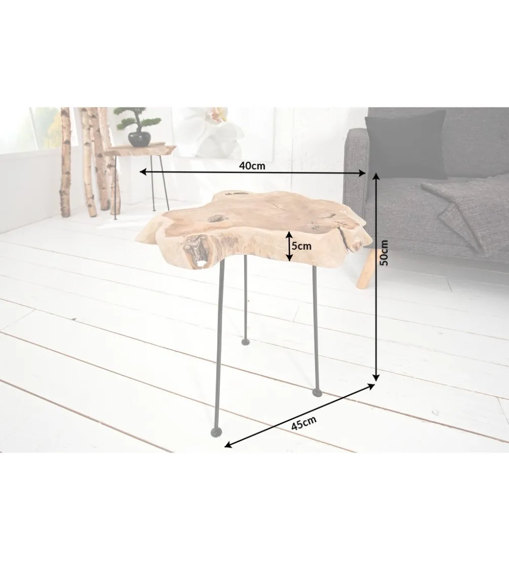 Stolik Wild drewno teak