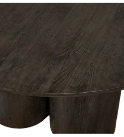 Stół OOAN 140 cm brązowy