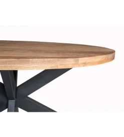 Stół owalny OVAL 240 cm drewno mango