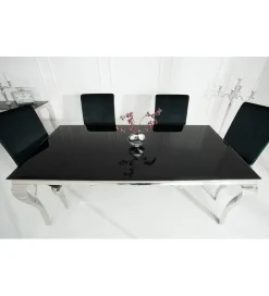 Stół OXANA Modern Barock 200 cm czarny