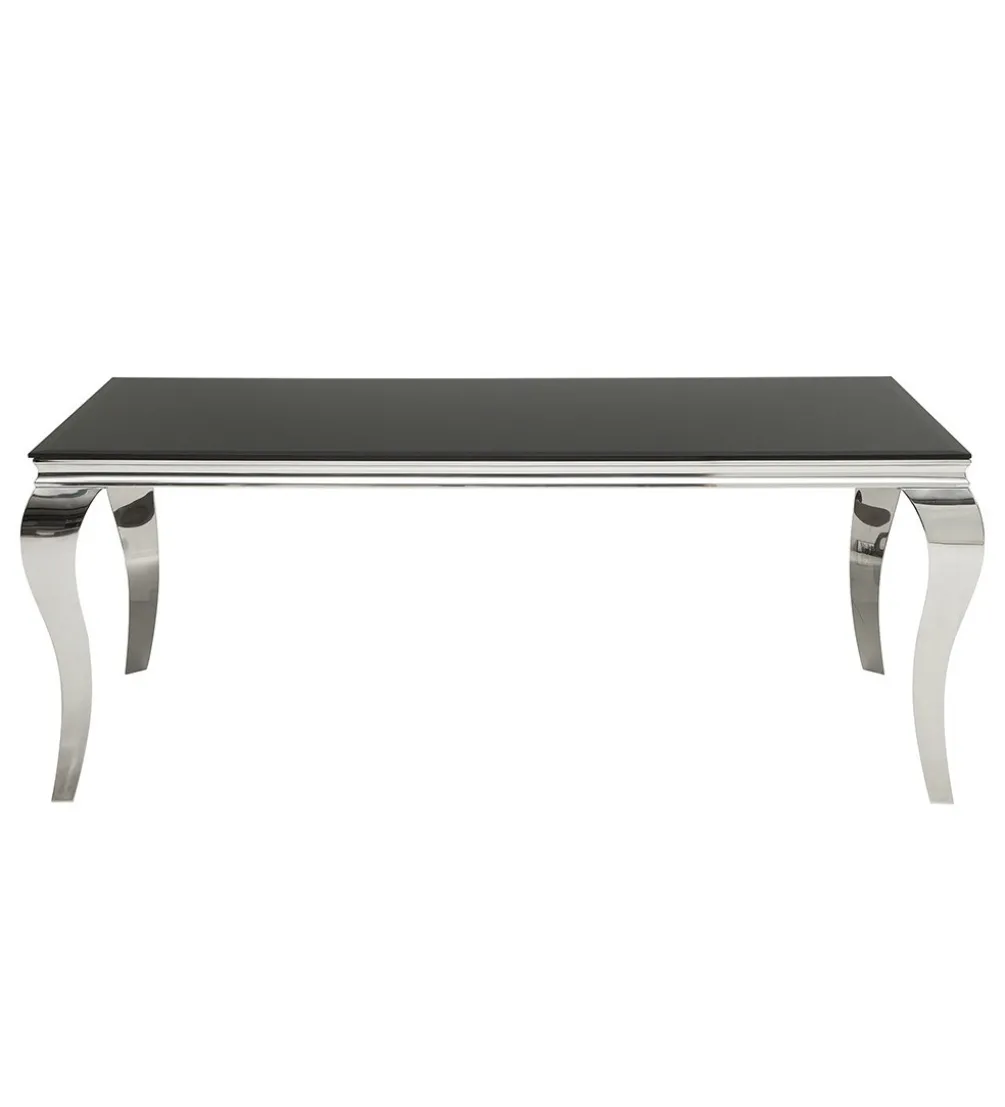 Stół OXANA Modern Barock 200 cm czarny