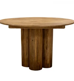 Stół PETER 120 cm drewno mango naturalny