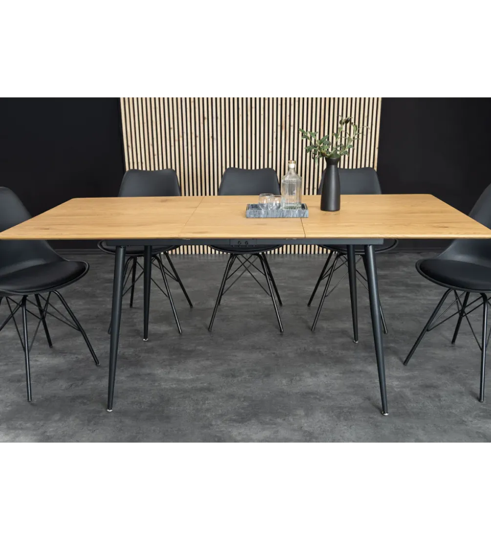 Stół rozkładany APARTMENT od 120 do 160 cm naturalny