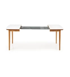 Stół rozkładany BARRET 90 cm - 190 cm biały