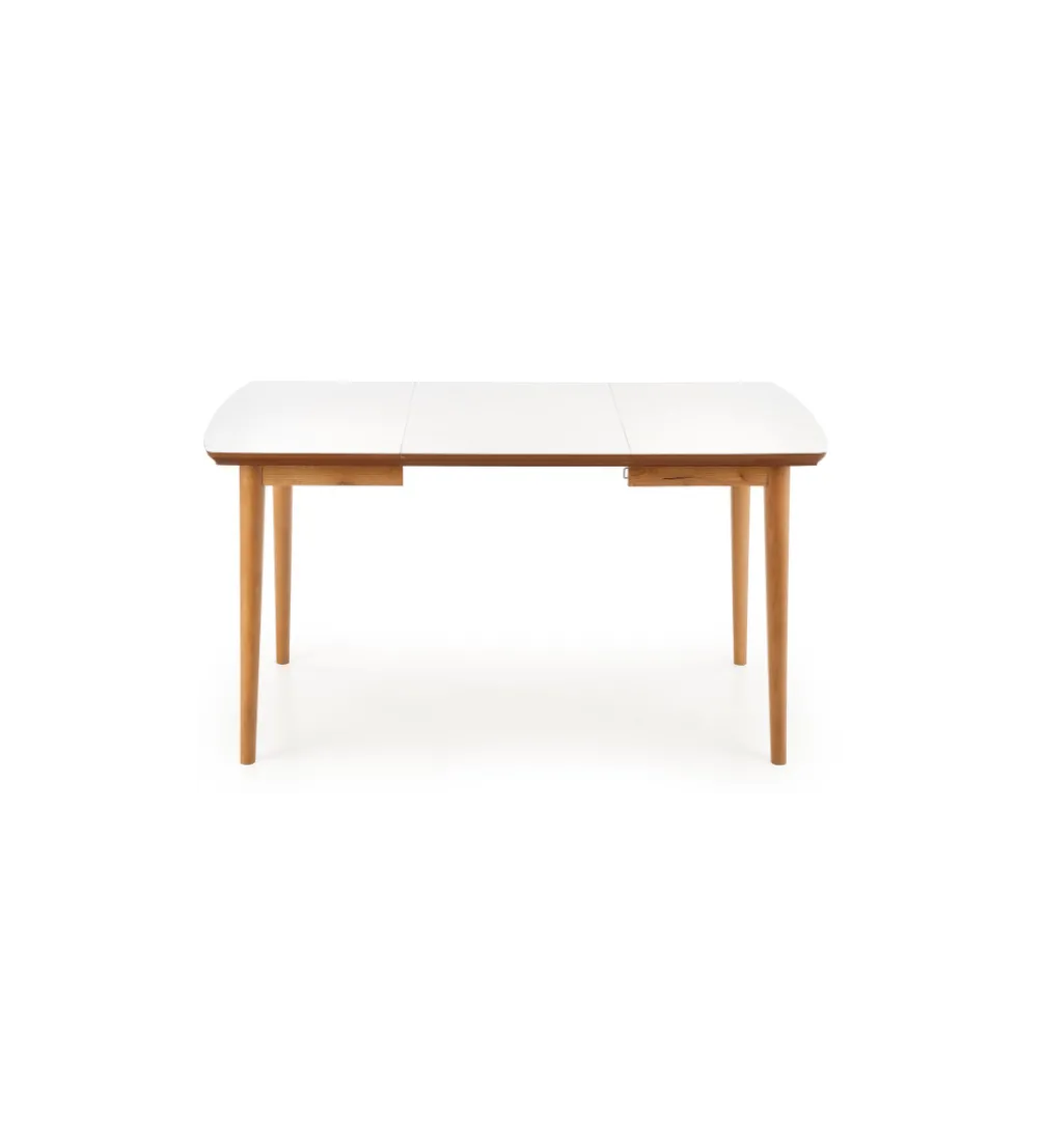 Stół rozkładany BARRET 90 cm - 190 cm biały