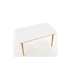 Stół rozkładany BARRET 90 cm - 190 cm biały
