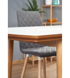 Stół rozkładany BARRET 90 cm - 190 cm biały