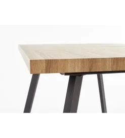 Stół rozkładany BERLIN 140 cm - 180 cm w kolorze orzecha miodowego