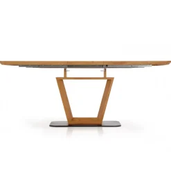 Stół rozkładany BLACKY 160 cm - 220 cm w kolorze dąb złoty